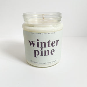 14oz Winter Pine Candle